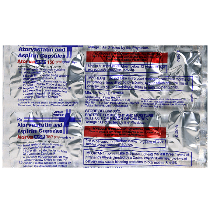 Atorva Asp 150 Capsule