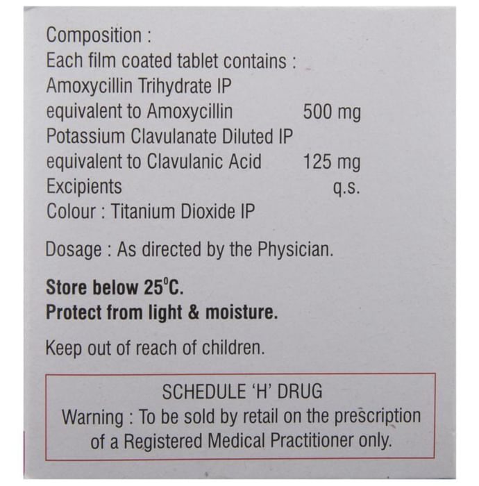 Augpen 625 BID Tablet