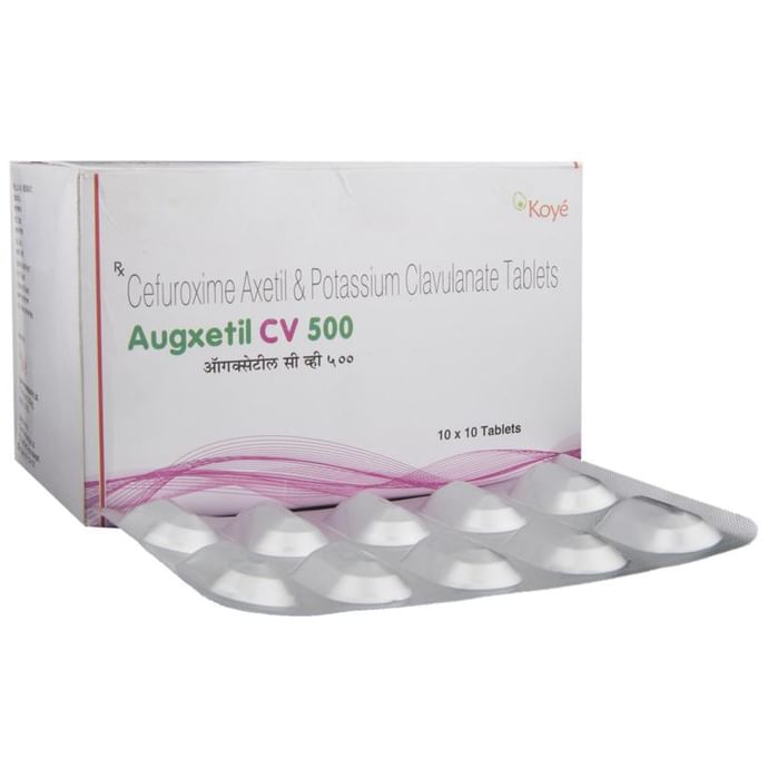 Augxetil CV 500 Tablet - Classic Derma