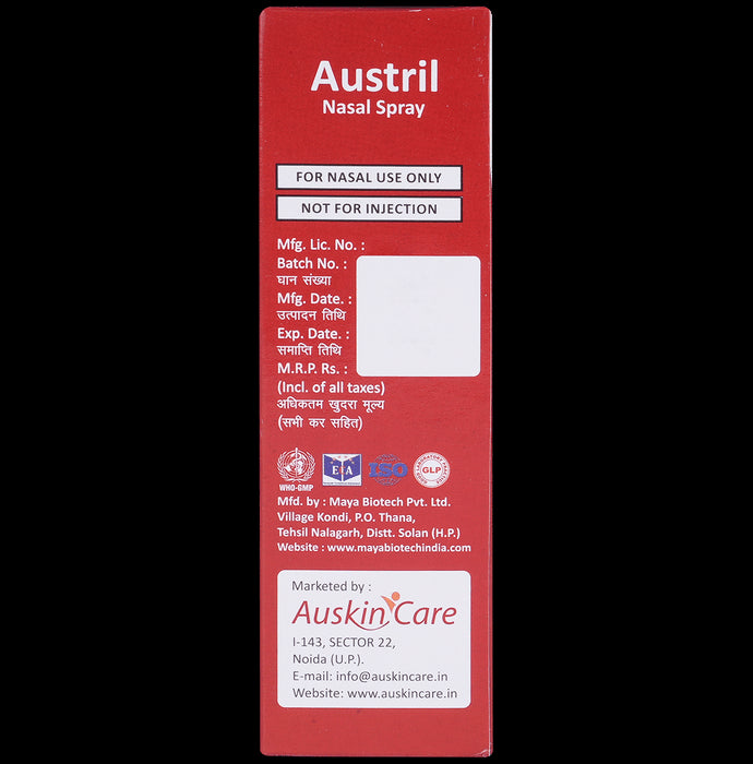 Austril 27.5mcg Nasal Spray