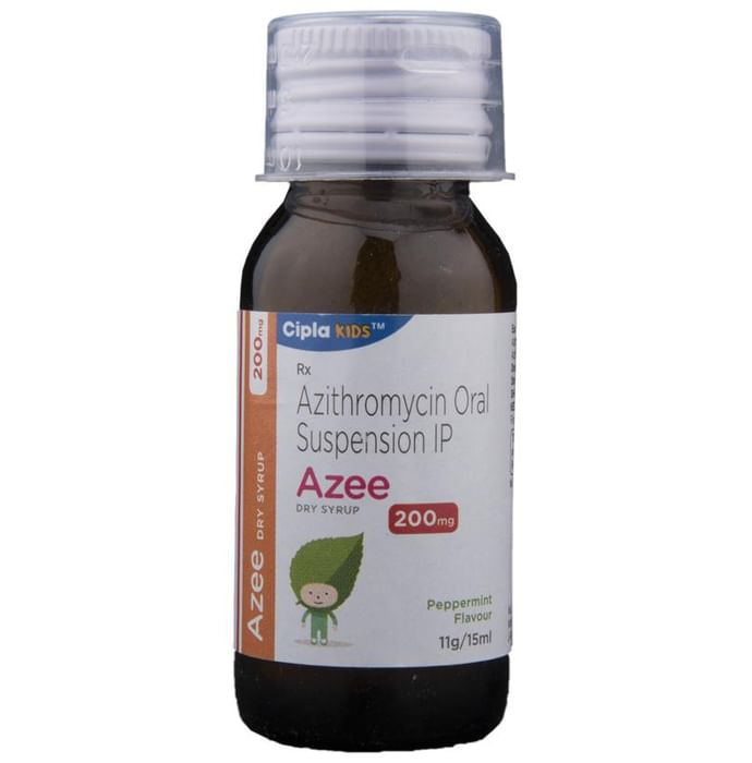 Azee 200mg Dry Syrup Peppermint
