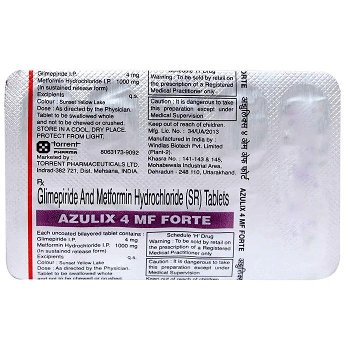 Azulix 4 MF Forte Tablet PR