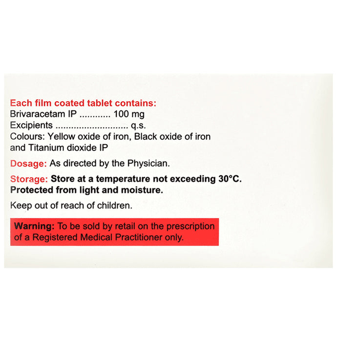 Brivepsy 100mg Tablet