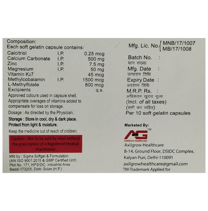 Calaxil Max Softgel Capsule