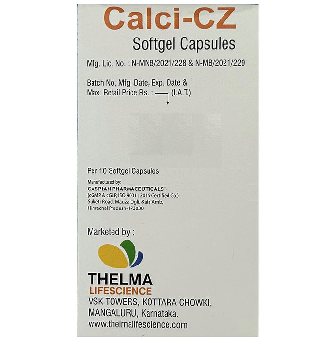 Calci-CZ Softgel Capsule
