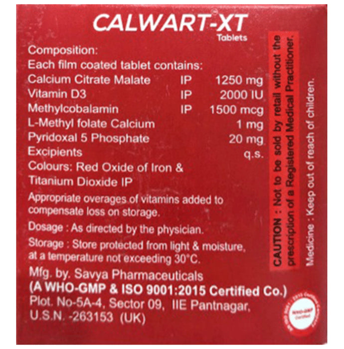 Calwart-XT Tablet