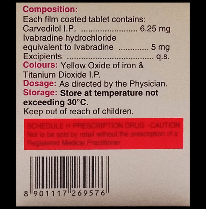 Carloc I 6.25 Tablet