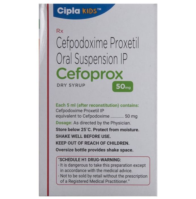 Cefoprox 50mg Dry Syrup