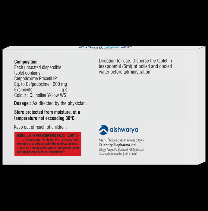 C-Fonir 200 DT Tablet