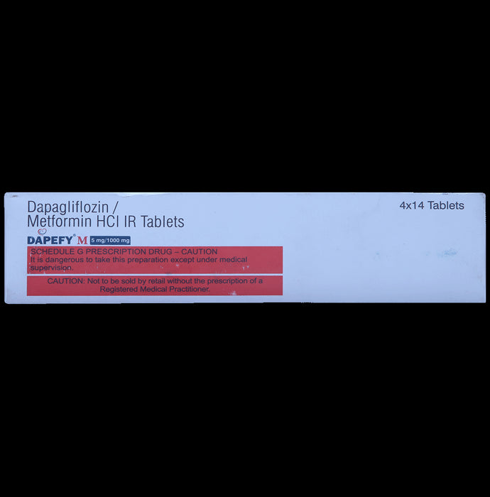 Dapefy M 5mg/1000mg Tablet
