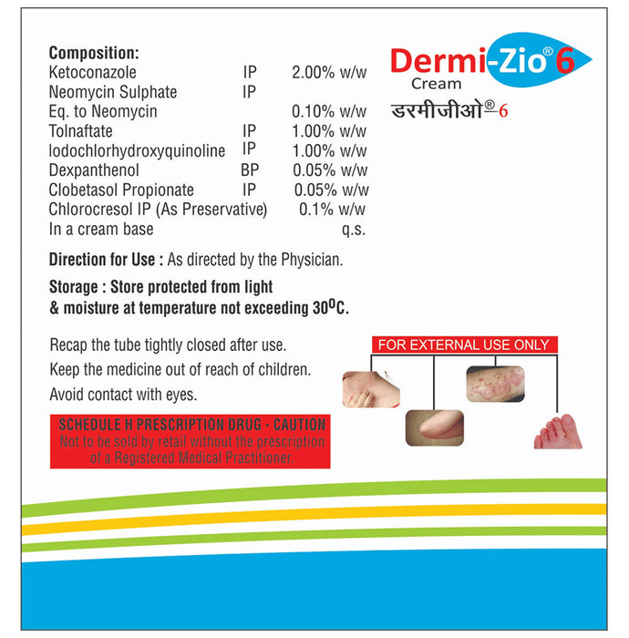 Dermi-Zio 6 Cream