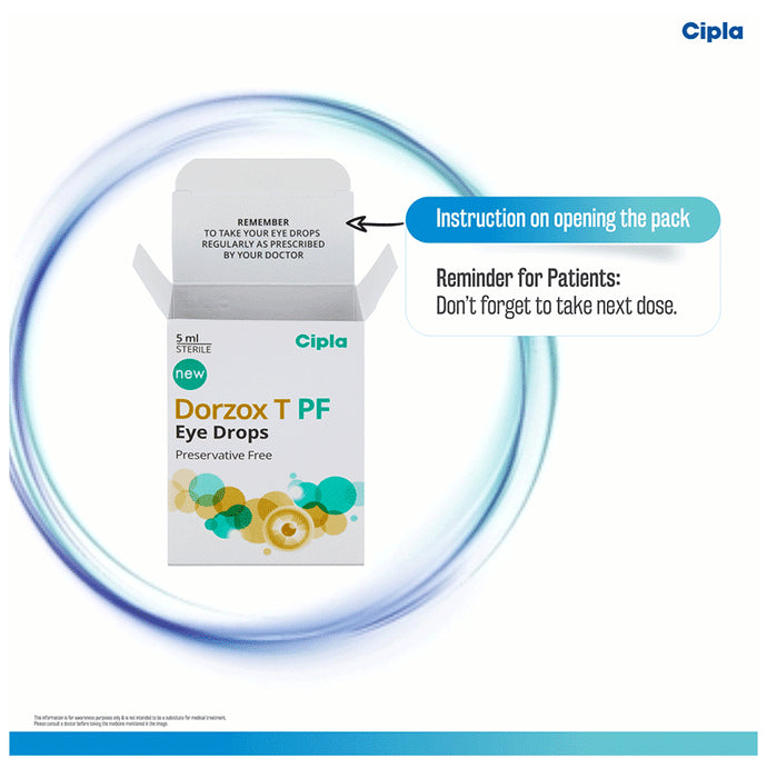 Dorzox T PF Eye Drop