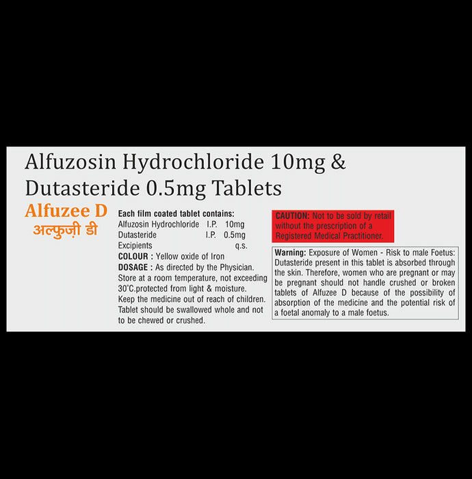 Alfuzee D Tablet