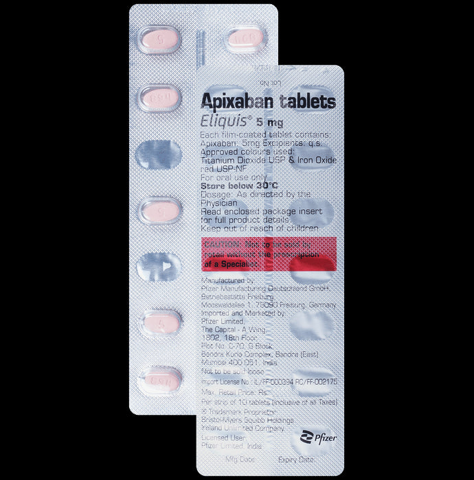 Eliquis 5mg Tablet - Classic Derma