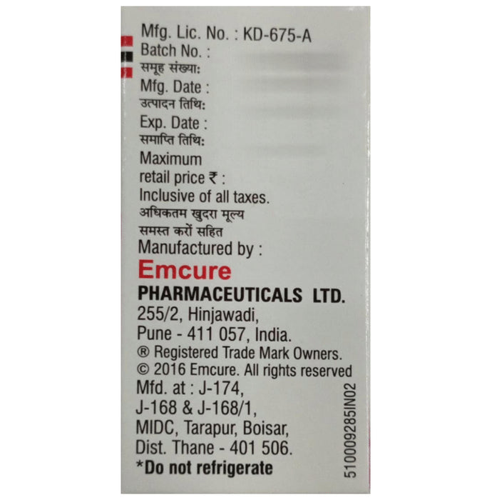 Encicarb 500mg Injection