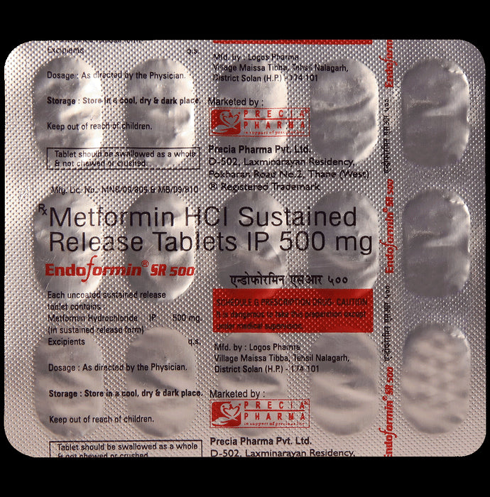 Endoformin SR 500 Tablet