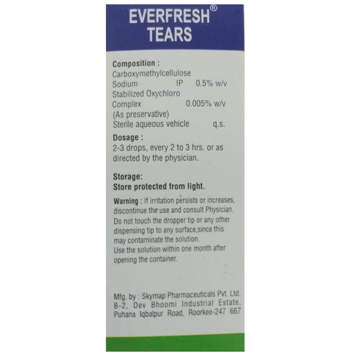 Everfresh Tears 0.5% Eye Drop