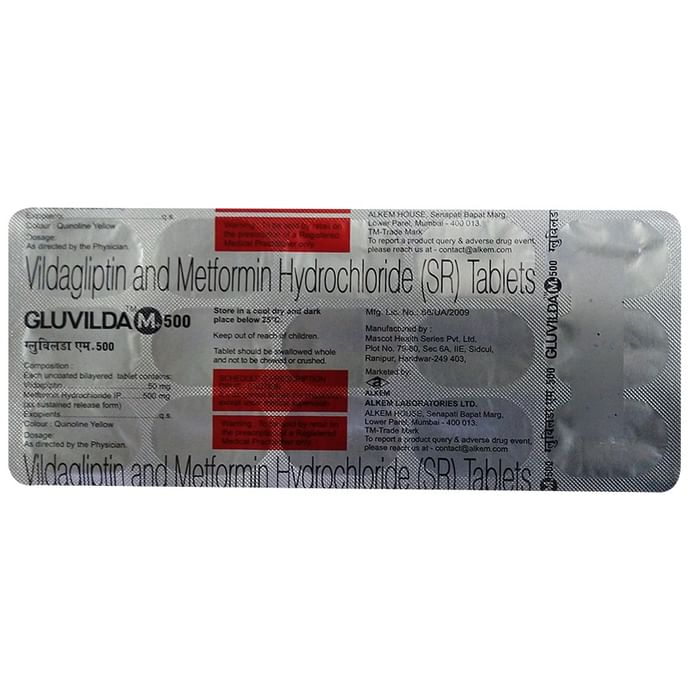 Gluvilda M +500 Tablet SR