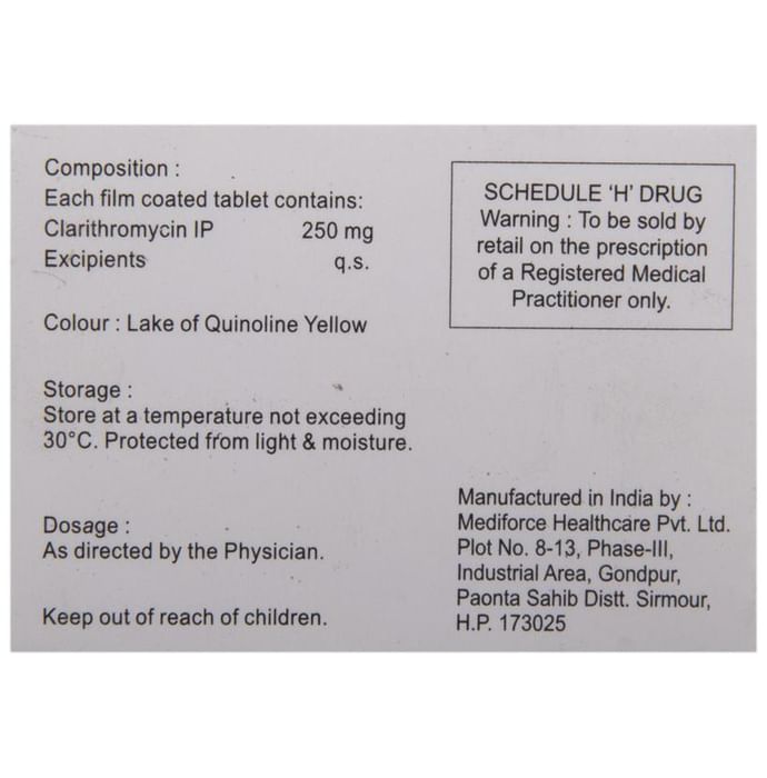 Clarinova 250 Tablet