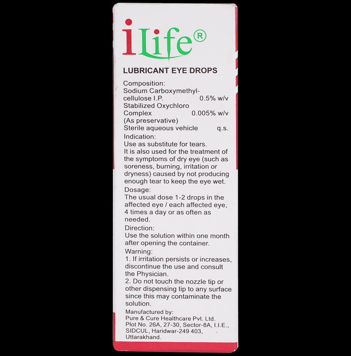 Ilife 0.5% Eye Drop