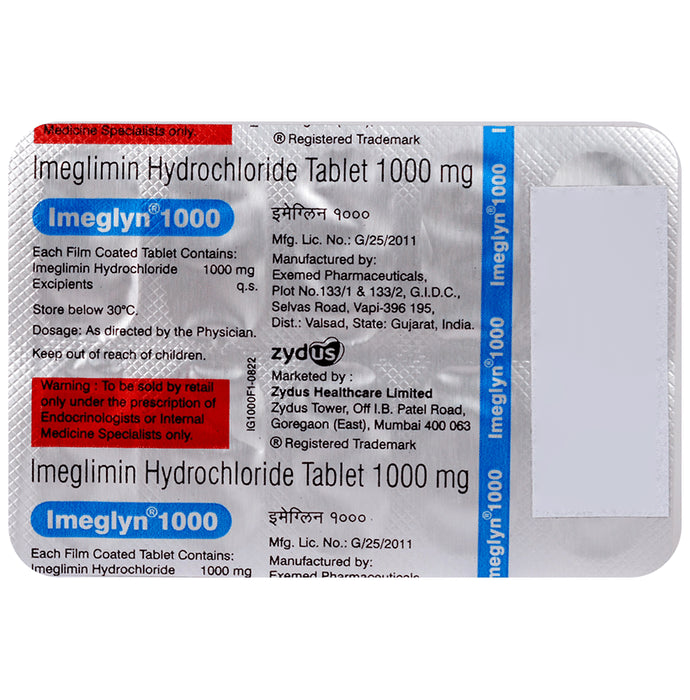 Imeglyn 1000 Tablet