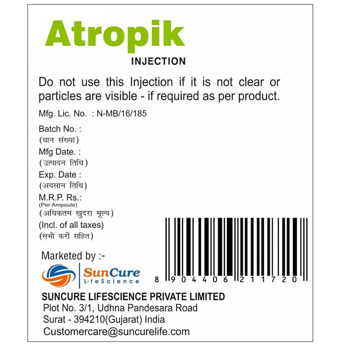 Atropik Injection