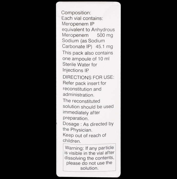 Mero 500mg Injection