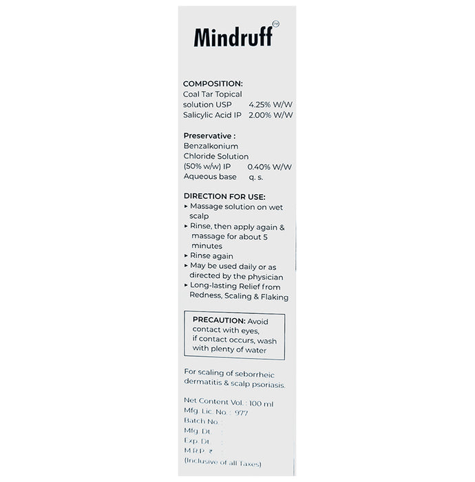 Mindruff Scalp Solution