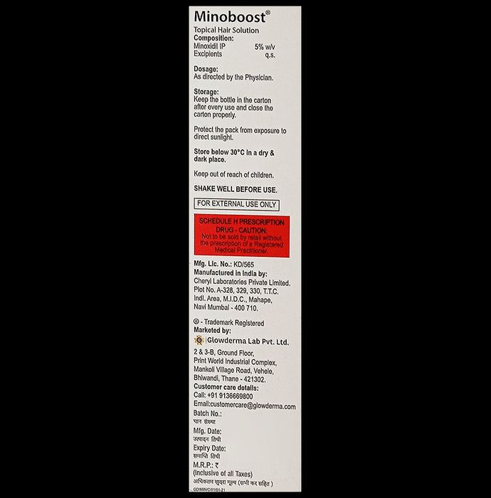 Minoboost Topical Hair Solution