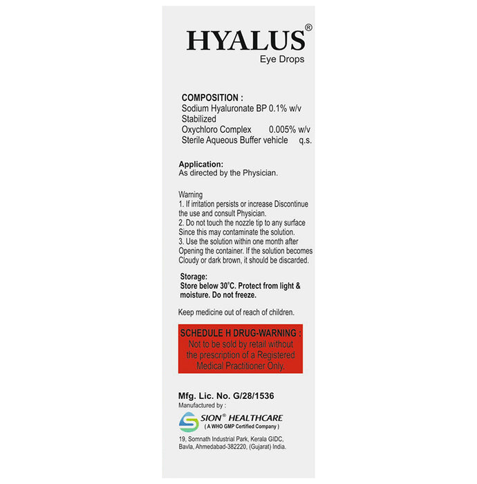 Hyalus Eye Drop