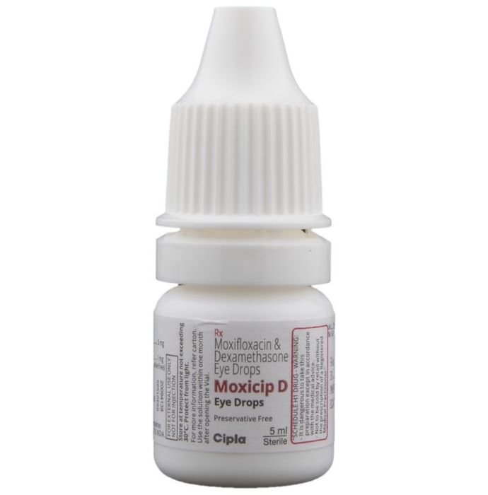 Moxicip D Eye Drop