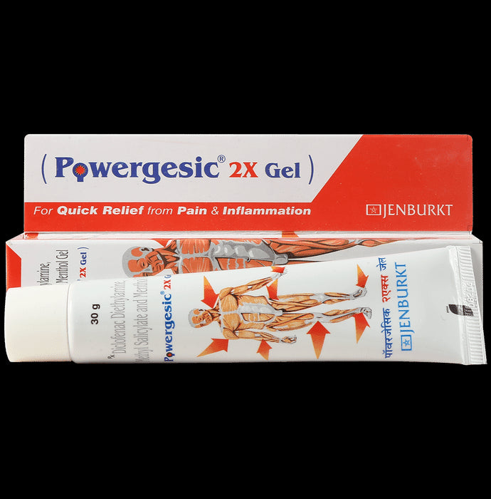 Powergesic 2X Gel - Classic Derma
