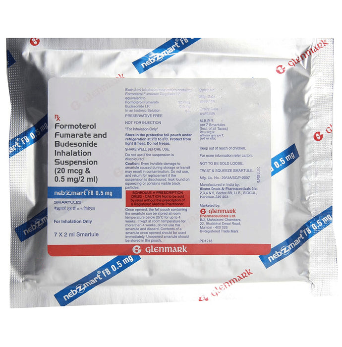 Nebzmart FB 0.5mg Smartules 2ml