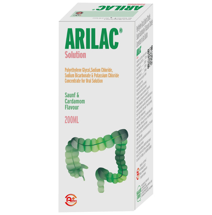 Arilac Oral Solution Saunf & Cardamon Sugar Free - Classic Derma
