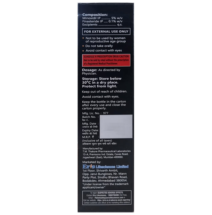 Oaknet's Hair Growth Topical Solution Alcohol Free