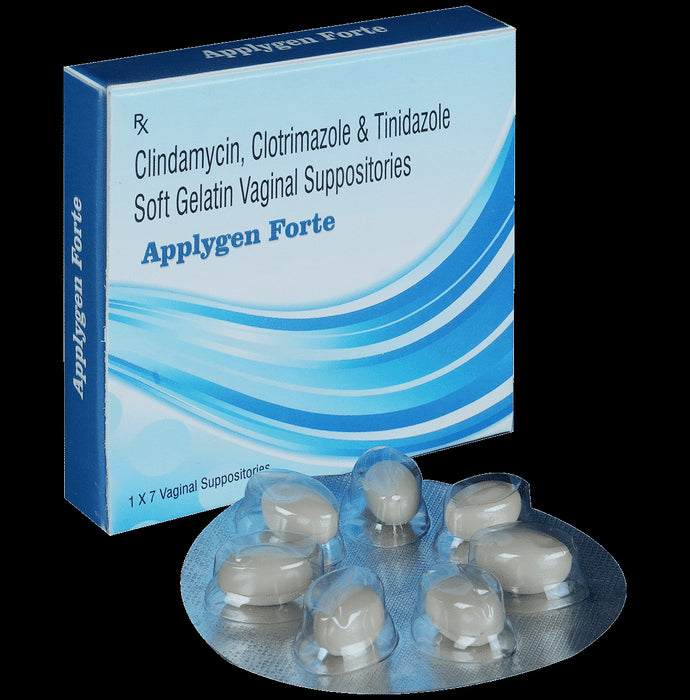 Applygen Forte Soft Gelatin Vaginal Suppository - Classic Derma