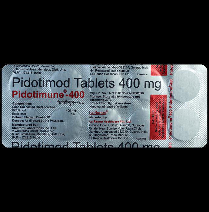 Pidotimune 400 Tablet