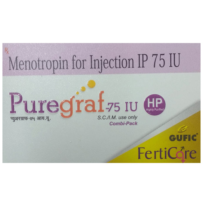 Puregraf 75IU HP Injection - Classic Derma