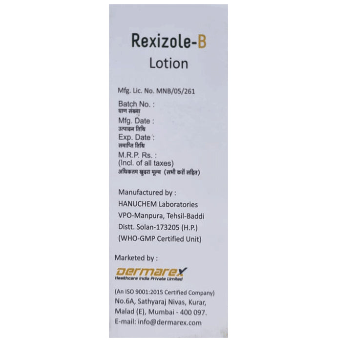 Rexizole-B Lotion