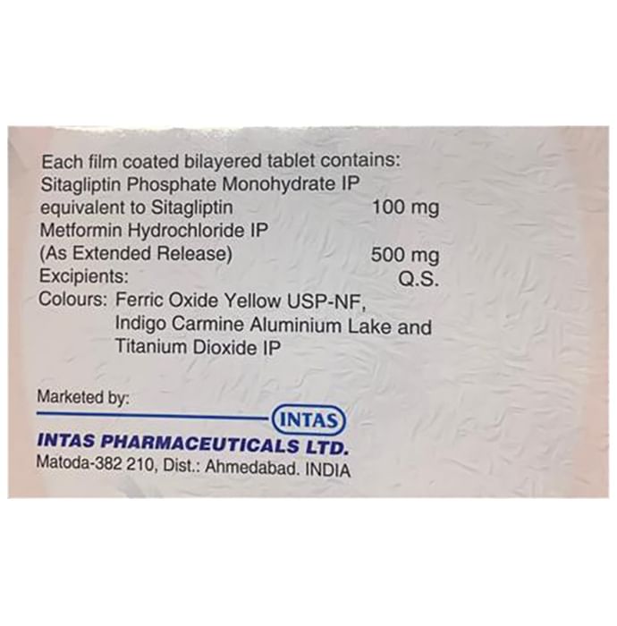 Sitara-M 100/500 Tablet ER