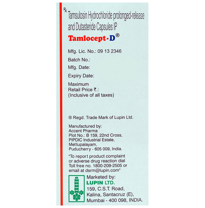 Tamlocept-D Capsule PR