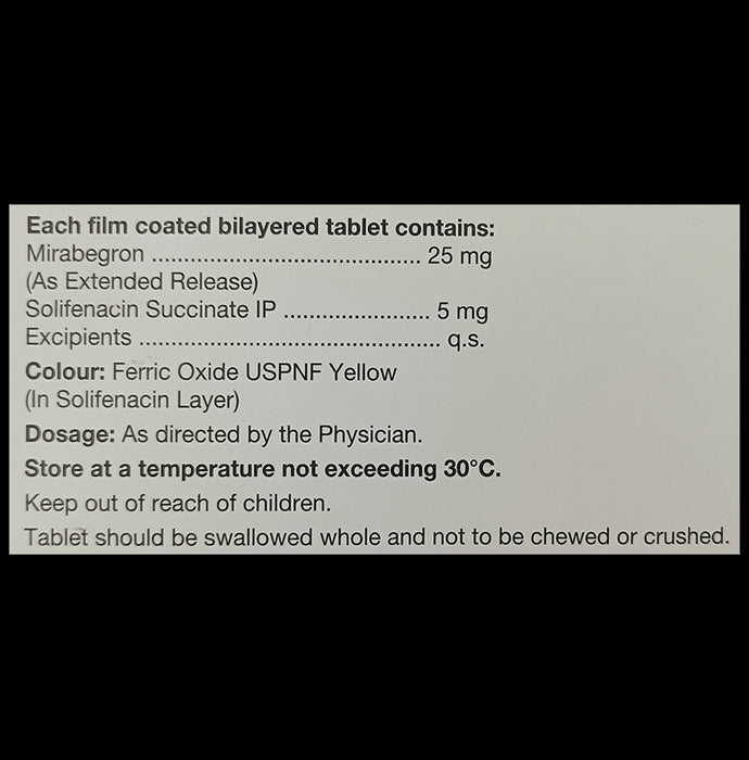 VesiBeta S 25 Tablet ER