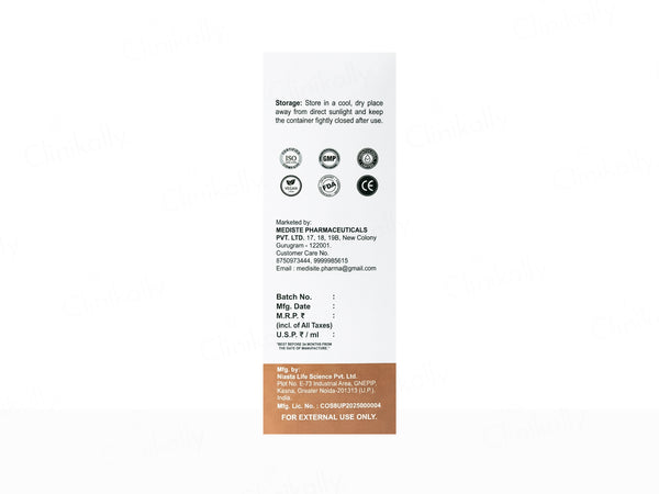 MEDISTE MEDKIN FOAMING SHAMPOO (100ML)