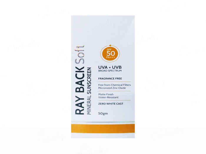 RAY BACK SOFT 50+ SUNSCREEN 50G