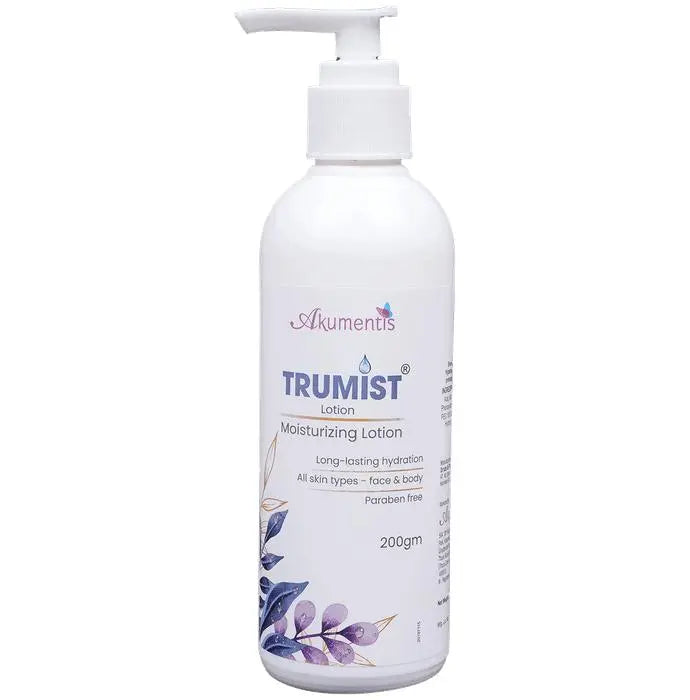 Trumist Moisturising Lotion for All Skin Types | For Long-Lasting Hydration | Paraben-Free - Classic Derma