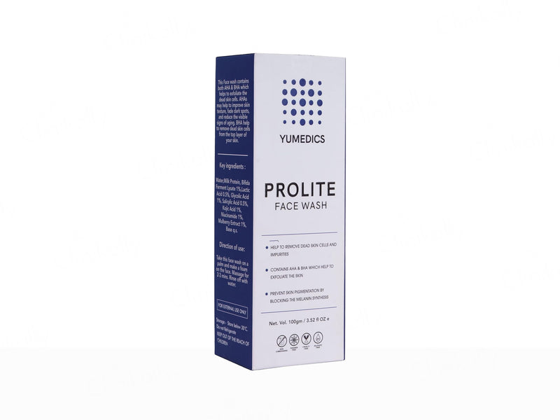 Yumedics Prolite AHA BHA Face Wash