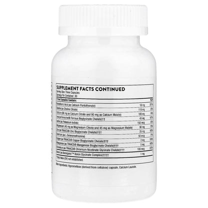 Thorne Basic Prenatal Dietary Supplement Capsules, 90 Count