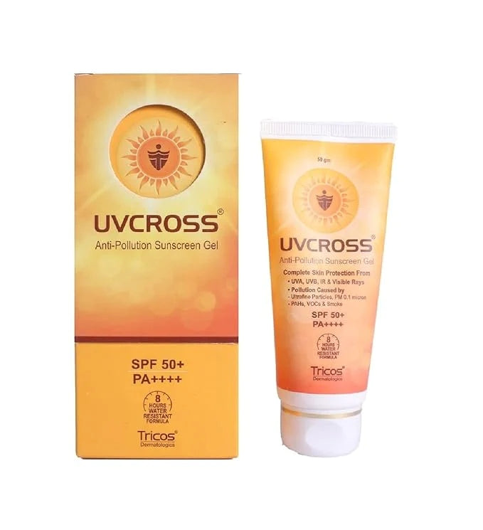 Uvcross Anti-Pollution Sunscreen Gel SPF 50+