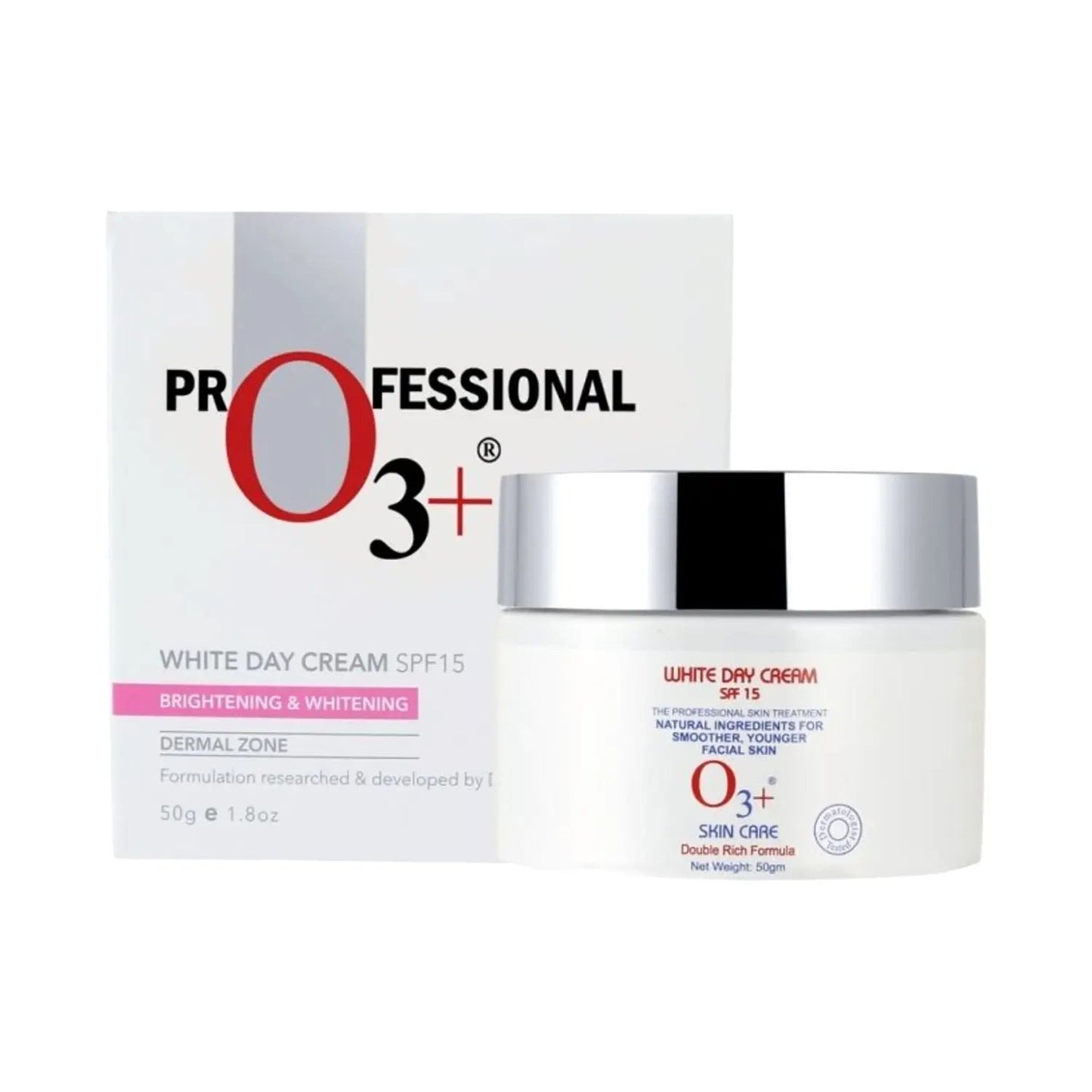 O3+ White Day Cream SPF15 50gm