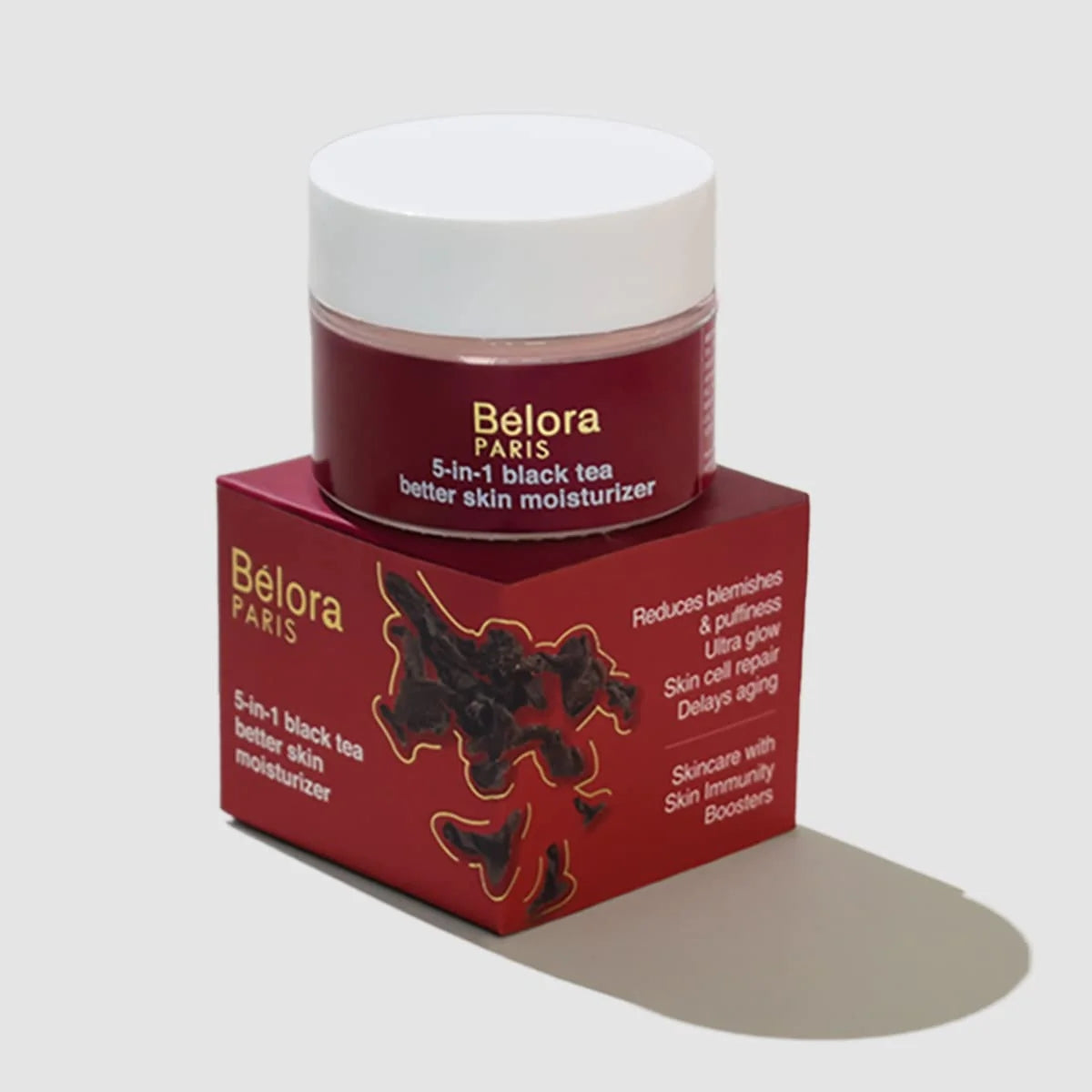 Belora Paris 5-in-1 Black Tea Better Skin Moisturizer